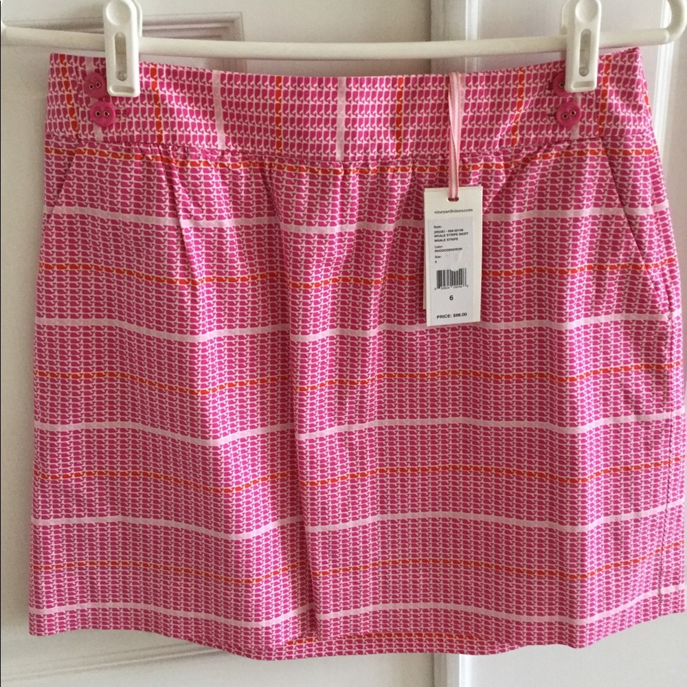Vineyard Vines Whale Print Skirt